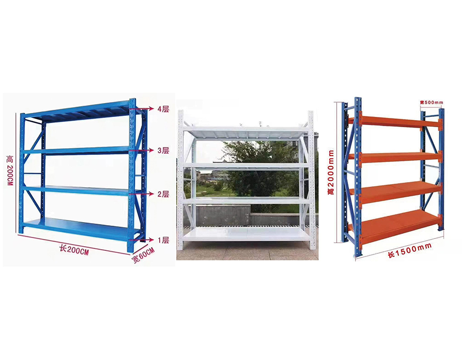 Giá đỡ không bu lông hạng trung (500-800 kg/lớp)